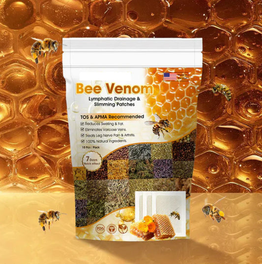 Bee Venom Lymphatic Drainage &amp; Slimming Foot Patches