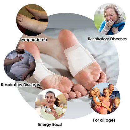 Bee Venom Lymphatic Drainage &amp; Slimming Foot Patches